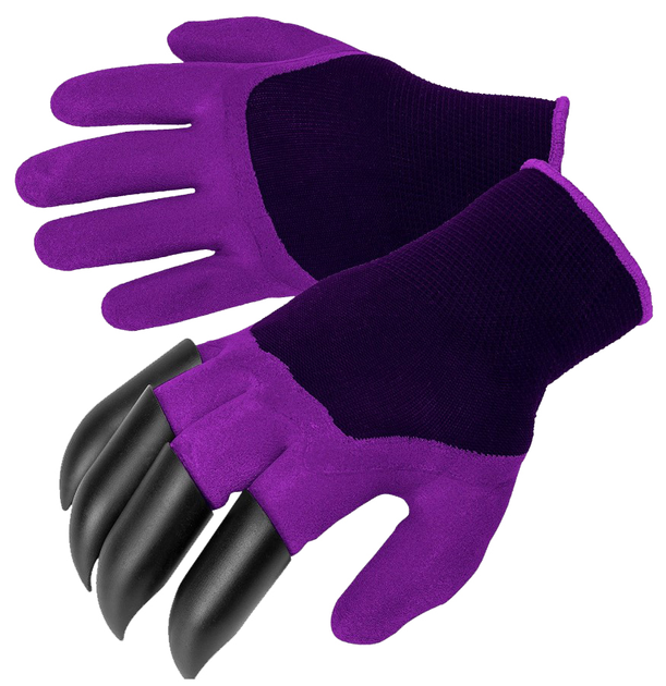 Garden gloves Purple are your indispensable assistant in the garden!